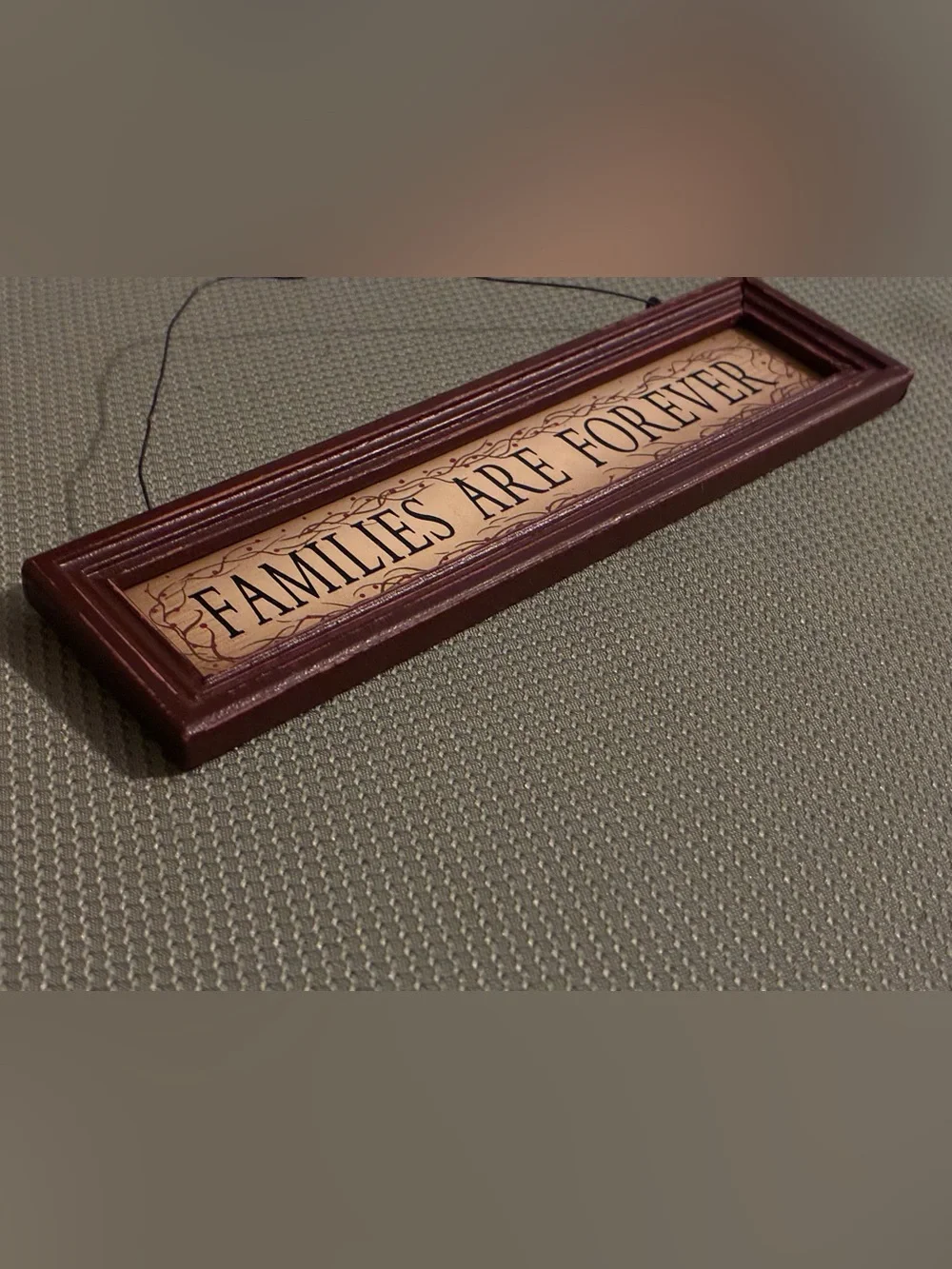 Vintage Wooden Wall Décor w/ Family Messages (2)